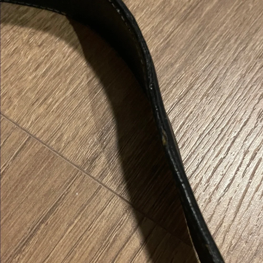 Coach Hampton Hobo black denim/leather